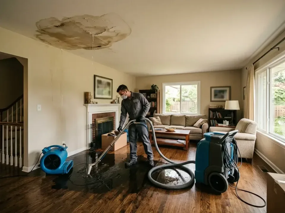 attic-pipe-burst-ceiling-drip-008 — frequently asked questions, Water Damage Restoration & Carpet Care in Grosse Pointe Park…